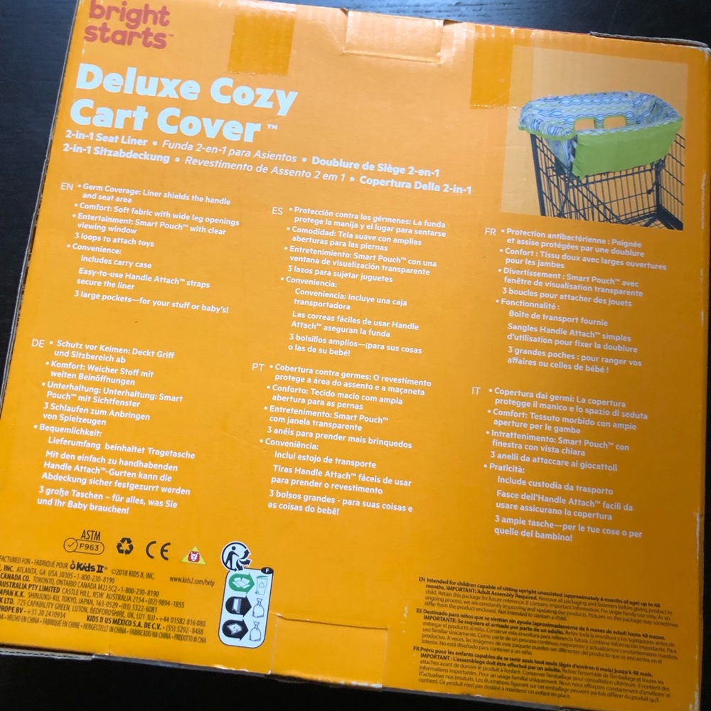 Bright stars cart cover for babies - Picture 4 of 5